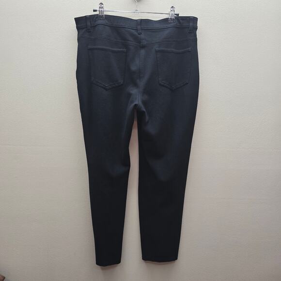 Chico's So Slimming Women's Ankle Pants Stretch Size 2 Short US Large/12 Work - Picture 2 of 6